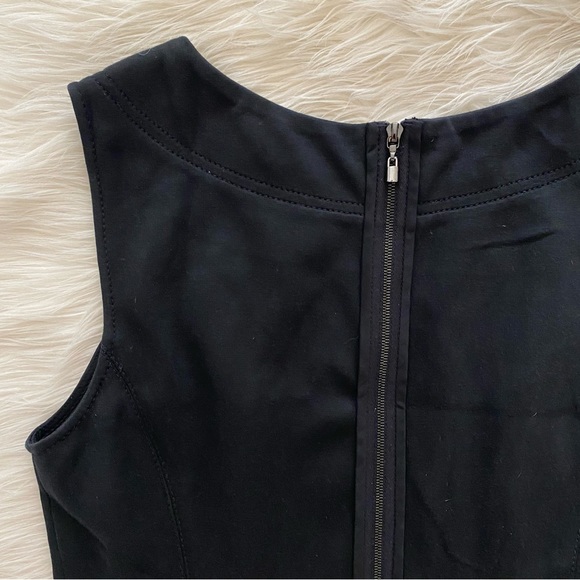 St. John SoCa Black Sleeveless Classic Dress - Picture 9 of 10